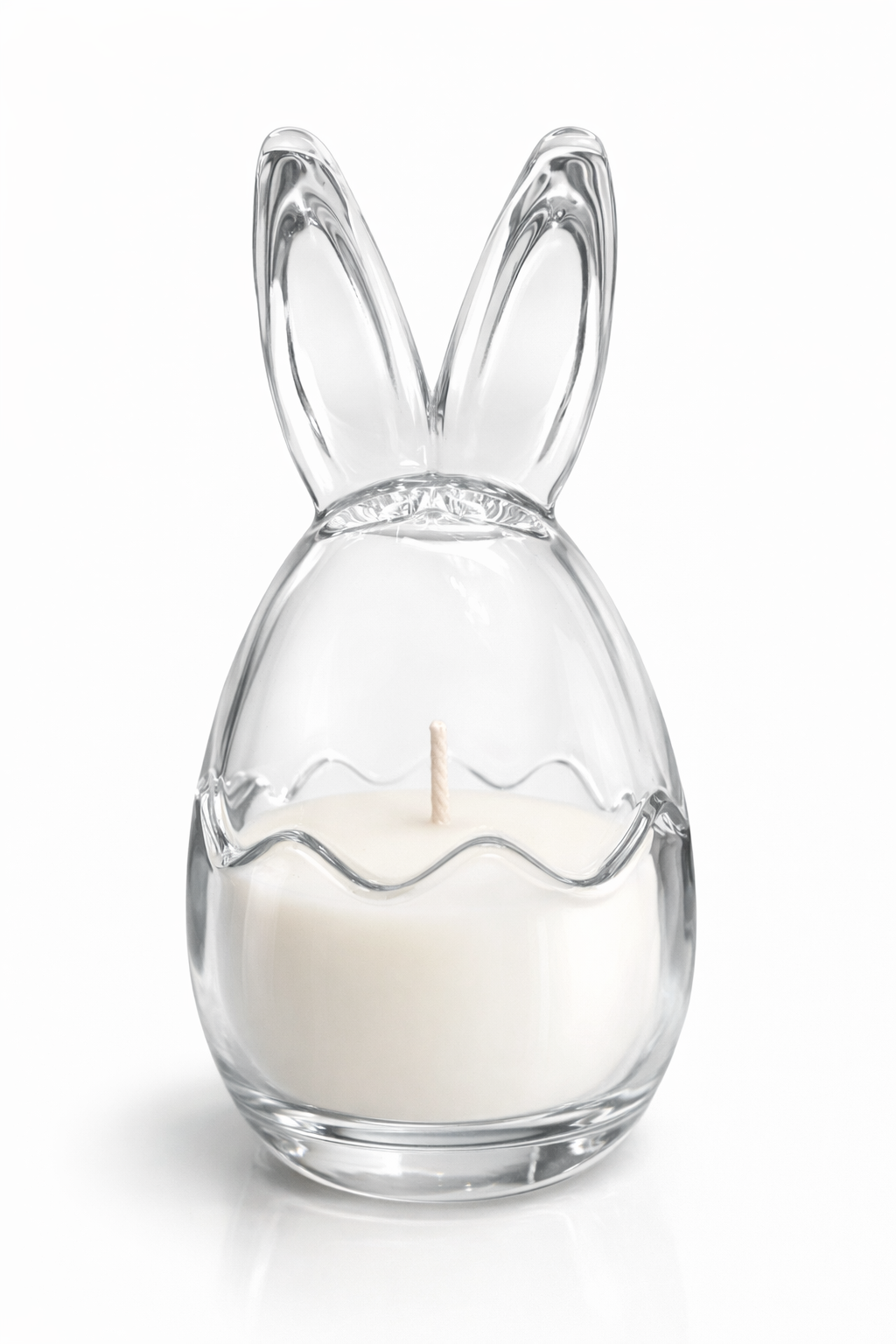 Clear Easter Bunny 5oz Candle