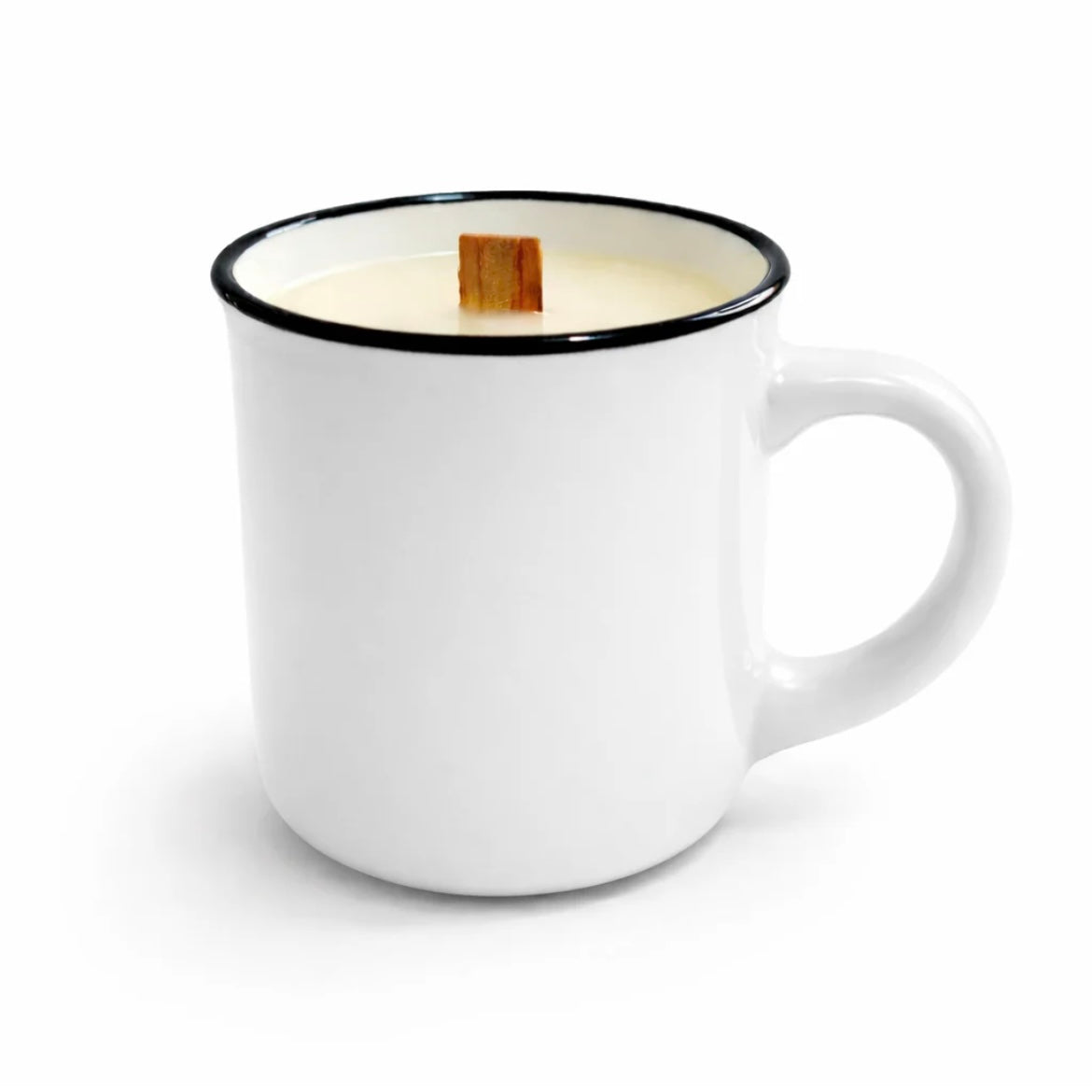 Mini Ceramic Camp Mug Candle · 5 oz
