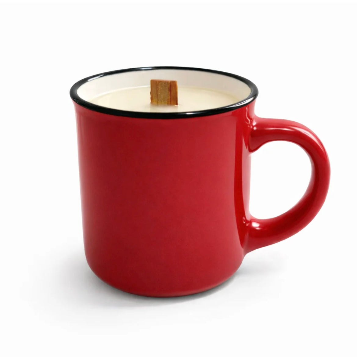 Mini Ceramic Camp Mug Candle · 5 oz