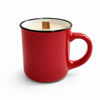 Mini Ceramic Camp Mug Candle · 5 oz