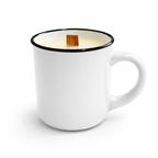Mini Ceramic Camp Mug Candle · 5 oz