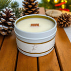 HOLIDAY 4oz TIN CANDLE