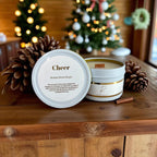 HOLIDAY 4oz TIN CANDLE